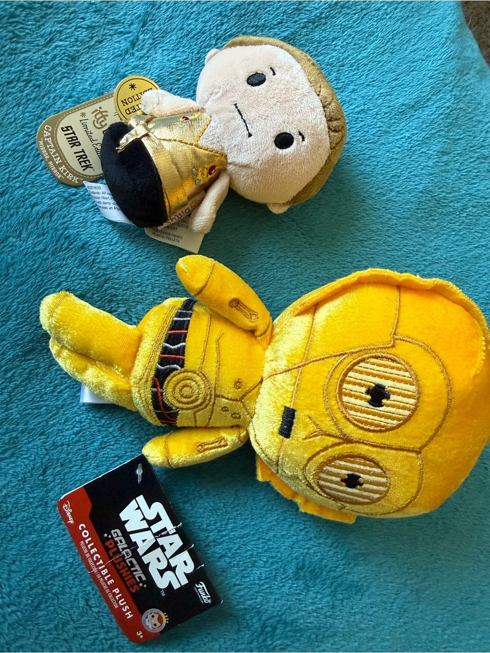 Star Wars Star Trek Plush Collectible bundle stuffed animal toy funko itty bitty
